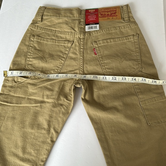 Levi’s Youth Jeans, Slim Flex Stretch, Size 8, Beige - Picture 11 of 14